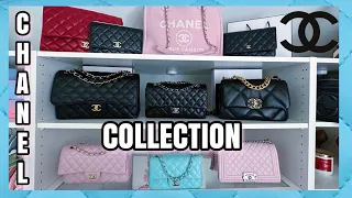 CHANEL HANDBAG COLLECTION 2023 - WHAT FITS AND MOD SHOTS