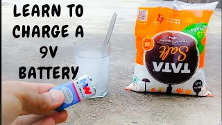 3 Amazing ways to charge a 9v battery