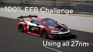 Trying to survive 100% FFB challenge with 27nm in ACC