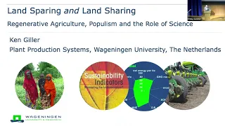 Biffen Lecture 2024: "Land Sparing and Land Sharing" - Prof. Ken Giller, Wageningen University