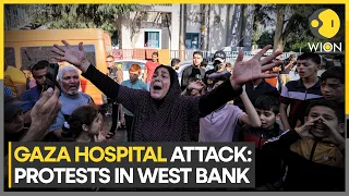 Israel-Palestine war: Protest erupt after attack on Gaza Hospital | WION