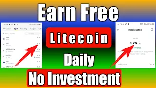 Earn Free Litecoin 2022 - Claim 10 LTC Without Investment - Use This Free Site To Earn Some Free LTC