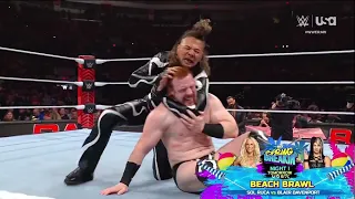 Shinsuke Nakamura vs. Sheamus - WWE RAW 4/22/2024