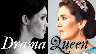 Queen Mary & Meghan Markle In: The Drama & The Queen