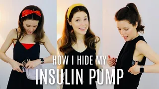 How I Hide My Insulin Pump | She's Diabetic