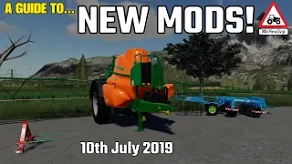 A GUIDE TO... NEW MODS! 10th July 2019, Farming Simulator 19, PS4, Assistance!