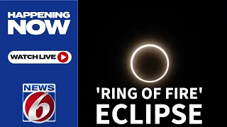 WATCH LIVE: NASA broadcasts ‘ring of fire’ eclipse