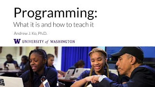 Programming: What it is and how to teach it (2019 ETH Zurich)