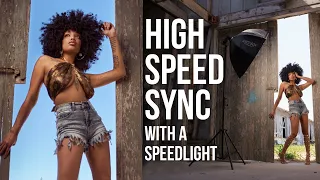 High Speed Sync Portraits with a Speedlight