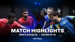 E. Lebesson/T. Flore vs B. Duda/D. Ovtcharov | WTT Star Contender Doha 2021 | MD | R16 Highlights