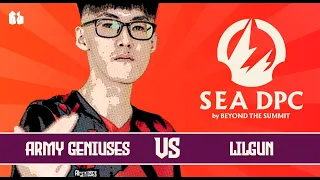 Army Geniuses vs Lilgun // DPC SEA 2021/2022 Tour 3: Division II