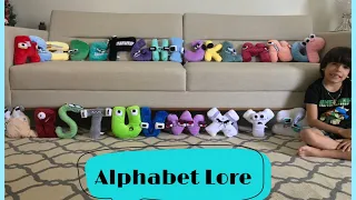 ROGER GANHOU 26 PELÚCIAS DO ALPHABET LORE A-Z