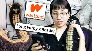 Reading Long Furby Fanfiction on Wattpad