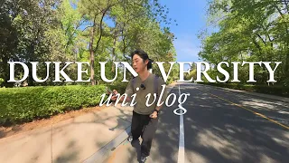 a productive week at duke | skating, studying, viola recital