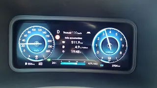 0-100 km/h Hyundai KONA Hybrid