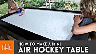 Mini Air Hockey Table // How-To | I Like To Make Stuff