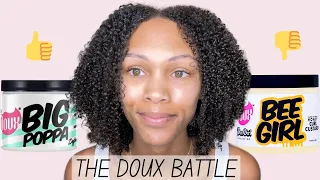 The Doux Big Poppa Gel VS Bee Girl Curl Custard | Which Is Better For Wash & Go