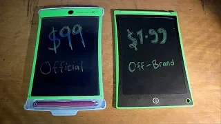 $99 vs $7.99 Writing Tablet!