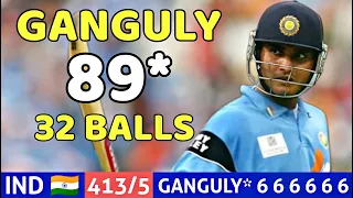 India vs Bermuda 2007 ICC WC Highlights| GANGULY Fastest 89🔥🔥| Most SHOCKING Batting by SAURAV😱