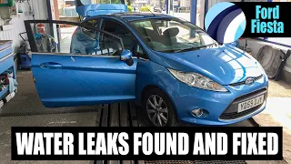 Ford Fiesta Water Leaks Repaired