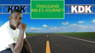 Thousand miles journey