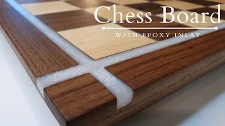 How would you make this chess board?  This is my answer to that question...