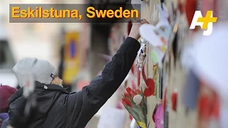 Hundreds Gather To Denounce Attack On Swedish Mosque