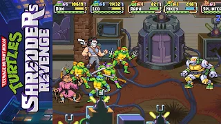 Teenage Mutant Ninja Turtles: Shredder's Revenge (Switch) - 6-Player Online Co-op Levels 9-12