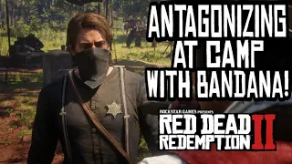 Wearing a Bandana at Camp (Hidden Dialogue) Red Dead Redemption 2