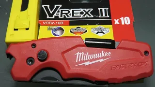 I'm giving a gift to my Milwaukee Fastback (Tajima V-REX II)