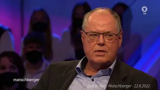 Maischberger - Peer Steinbrück - auf Latein - 22.06.2022