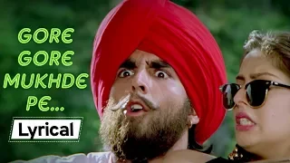 Gore Gore Mukhde Pe With Lyrics | Suhaag (1994) | Nagma | Akshay Kumar | Udit Narayan | Alka Yagnik