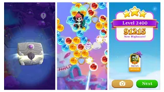 Level Up 2400 👈 Bubble Witch 3 Saga Gameplay ( Completed Select Chapter )