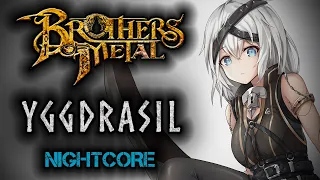 [Female Cover] BROTHERS OF METAL – Yggdrasil [NIGHTCORE Version by ANAHATA + Lyrics]