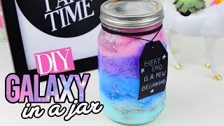 DIY GALAXY IN A JAR