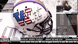 UA Live Breaks: Autographed Sports Memorabilia!