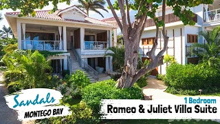 Beachfront Romeo & Juliet Butler Villa Suite RJ | Sandals Montego Bay | Walkthrough Tour & Review 4K