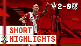 90-SECOND HIGHLIGHTS: Southampton 2-0 West Bromwich Albion | Premier League