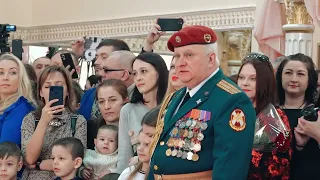 Церемония торжественной клятвы кадета