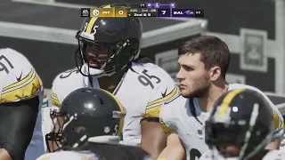 Madden NFL 24 | Pittsburgh Steelers vs Baltimore Ravens - Round 11 2024/25 | Gameplay PS5