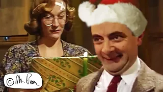 SANTA Beany! | CHRISTMAS BEAN | Mr Bean Funny Clips | Mr Bean