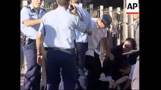 Several arrests during Orthodox Jewish protest