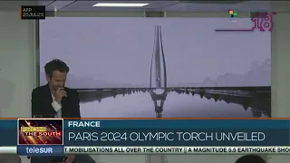 France: Paris 2024 Olympic torch design unveiled