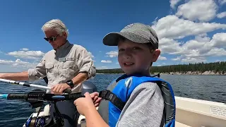 Yellowstone Lake Trout Fishing