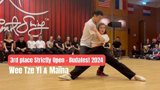 3rd place Strictly Open - Wee Tze Yi + Maïna Vila Cobarsi | BUDAFEST 2024
