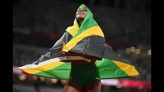 Jamaican Elaine Thompson makes HISTORY by WINNING GOLD in the 200m Finals Tokyo 2020/21 Olympics!