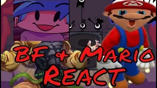 Boyfriend and Mario React to SMG4: Mario and the VILLAGE - SliverPanda