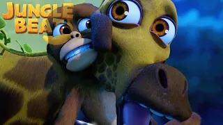 What's that sound? Is it a MONSTER? | Jungle Beat: Munki & Trunk | Kids Animation 2023
