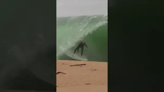 SURFING SHOREBREAK #shorts