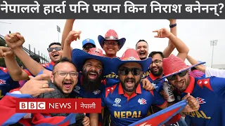 Nepal cricket fans in World Cup: ड्यालसमा भेटिएका नेपाली क्रिकेट फ्यानहरू - BBC Nepali Sewa